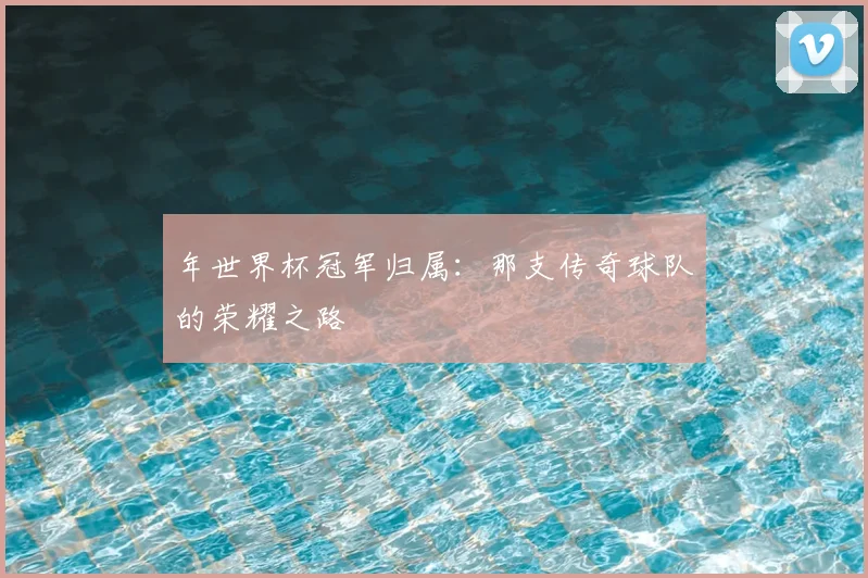 年世界杯冠军归属:那支传奇球队的荣耀之路
