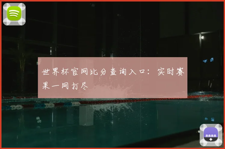 世界杯官网比分查询入口：实时赛果一网打尽