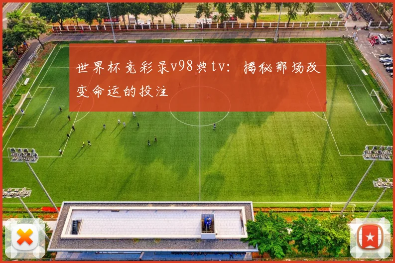 世界杯竞彩录v98典tv：揭秘那场改变命运的投注
