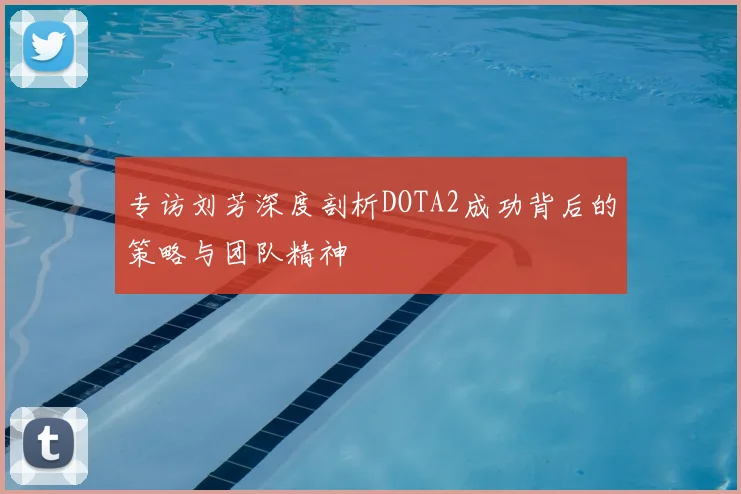 专访刘芳深度剖析DOTA2成功背后的策略与团队精神