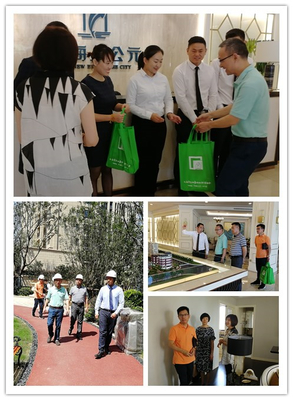 关怀一线业务团队，上海市房地产经纪行业协会慰问华燕房盟